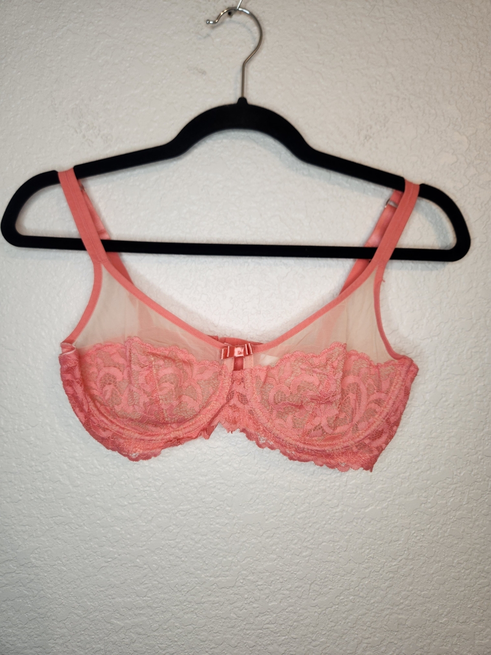 Fredericks of Hollywood pink Fayreform Adoring Unlined Underwire Bra 34d